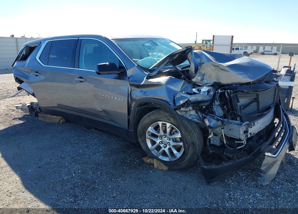 2019 CHEVROLET TRAVERSE LS VIN: 1GNERFKWXKJ202011