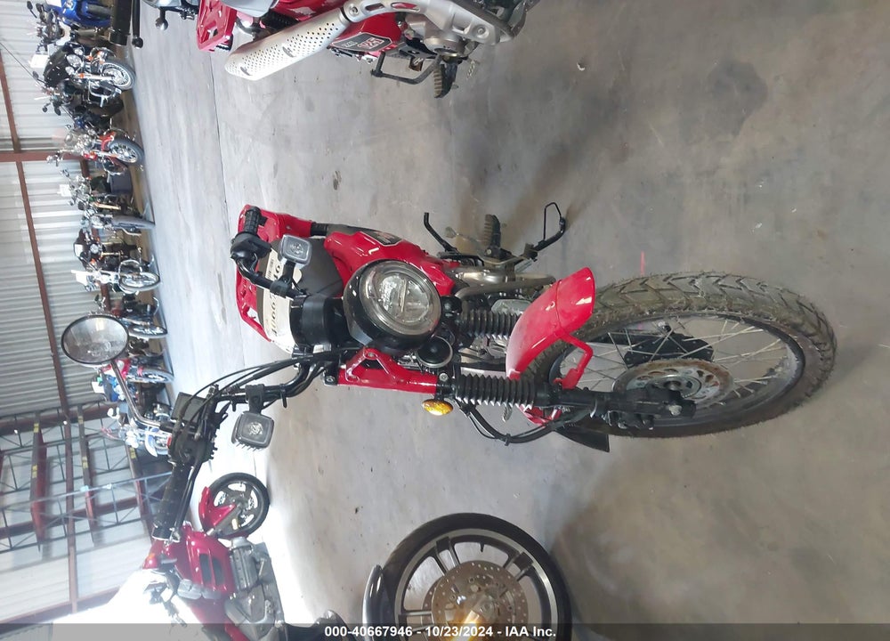 2021 HONDA CT125 A VIN: MLHJA5555M5001654