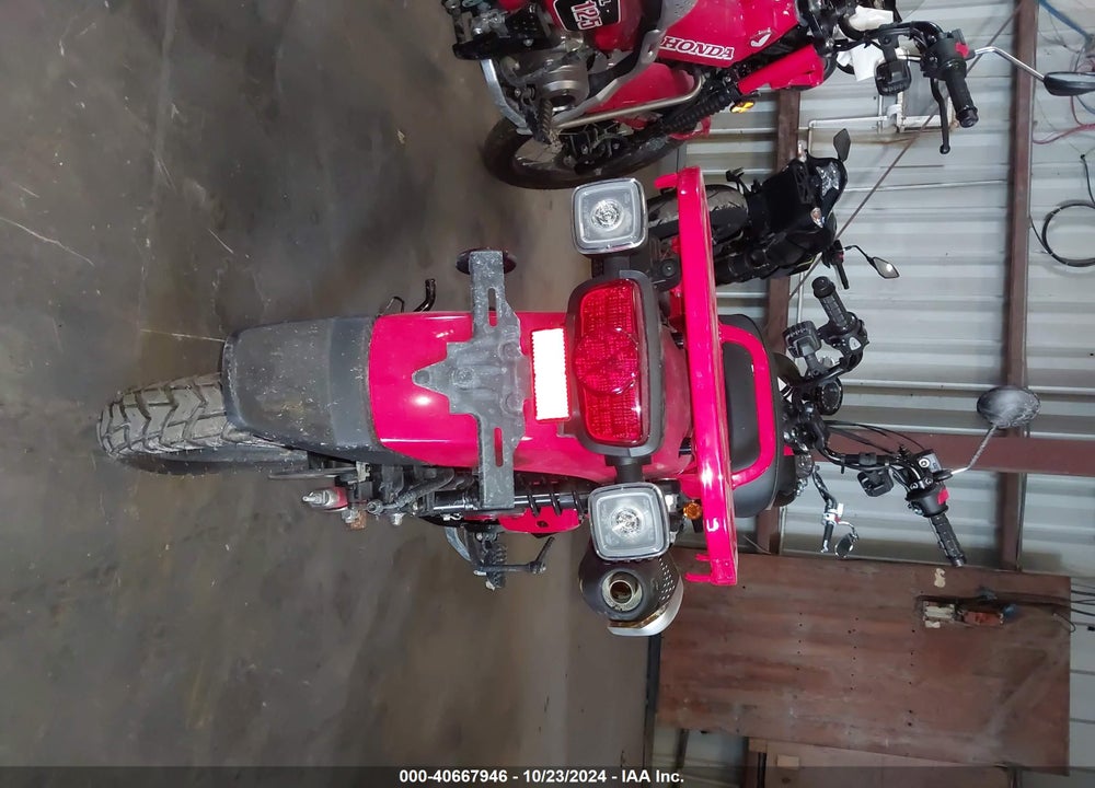 2021 HONDA CT125 A VIN: MLHJA5555M5001654