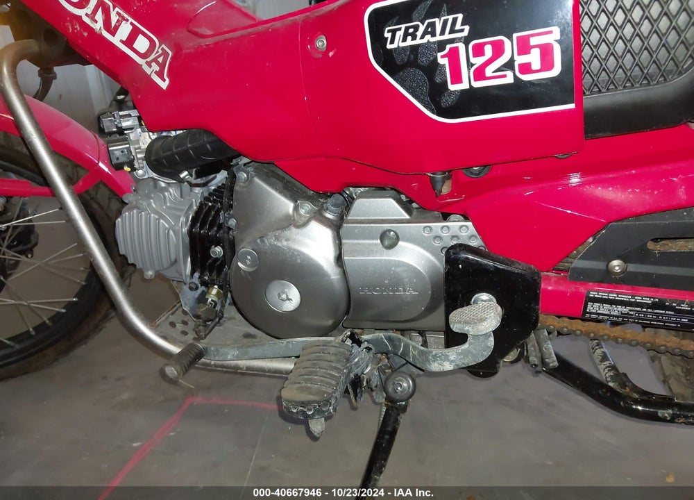 2021 HONDA CT125 A VIN: MLHJA5555M5001654