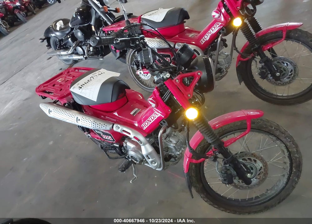 2021 HONDA CT125 A VIN: MLHJA5555M5001654
