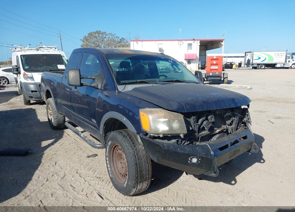 2008 NISSAN TITAN PRO-4X VIN: 1N6BA06C48N321820