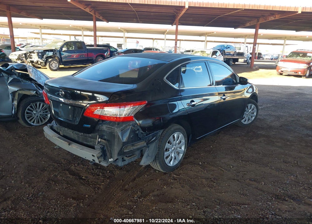 2014 NISSAN SENTRA SV VIN: 3N1AB7AP6EY200710