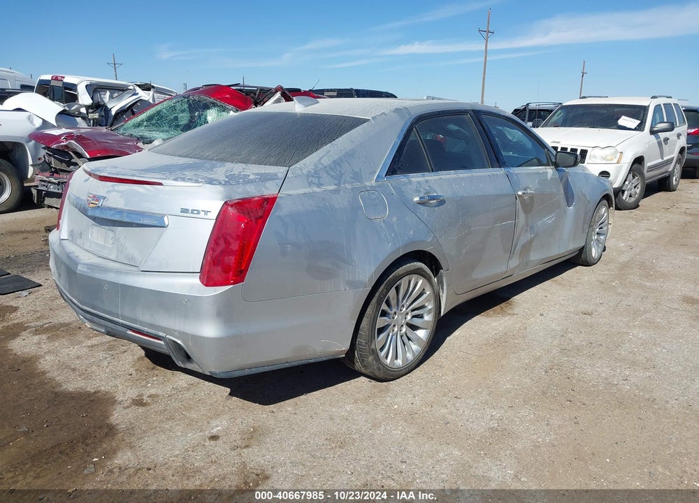 2017 CADILLAC CTS LUXURY VIN: 1G6AX5SX6H0211578