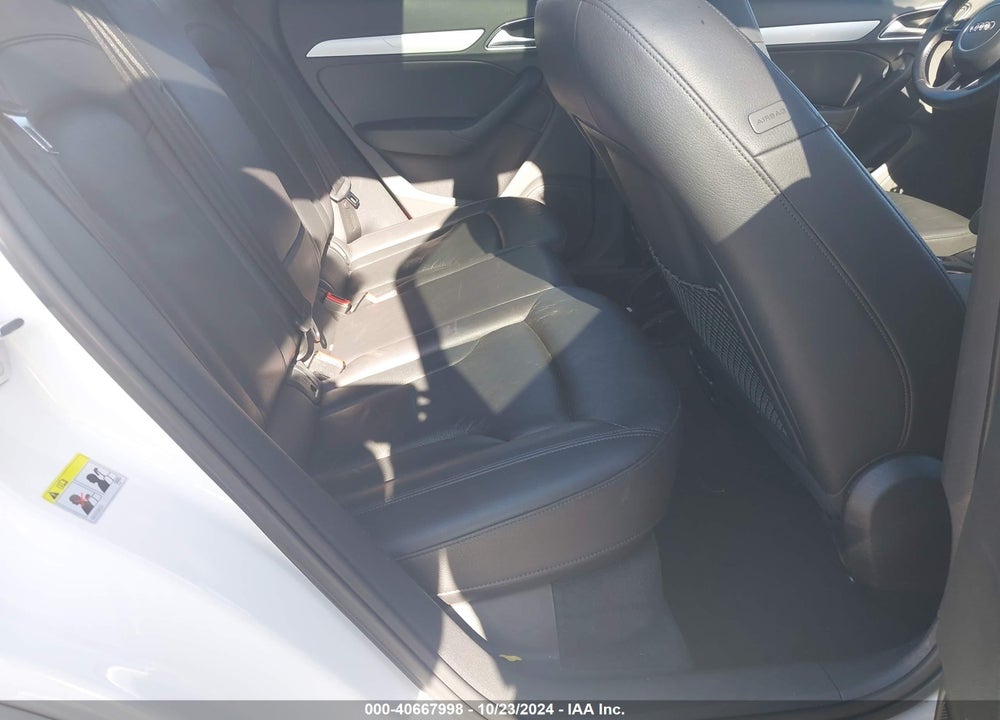 2017 AUDI Q3 2.0T PREMIUM VIN: WA1ECCFS0HR010603