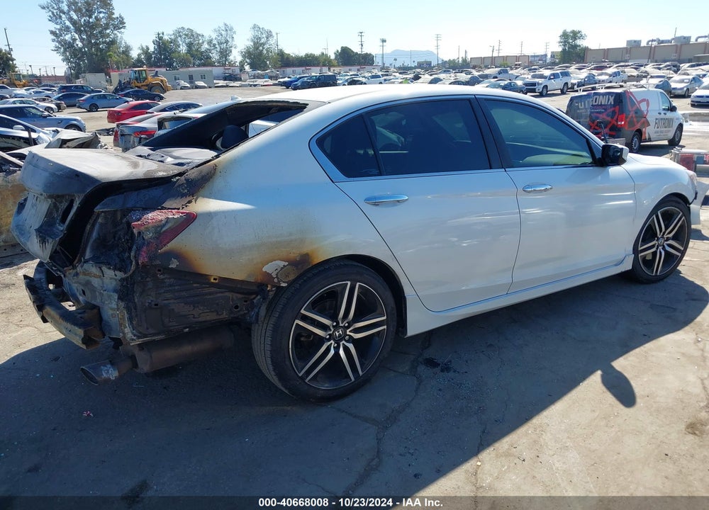 2016 HONDA ACCORD SPORT VIN: 1HGCR2F57GA182092