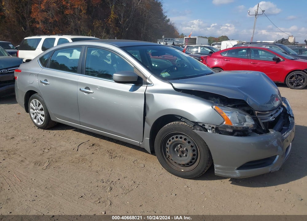 2014 NISSAN SENTRA SV VIN: 3N1AB7AP5EY318182