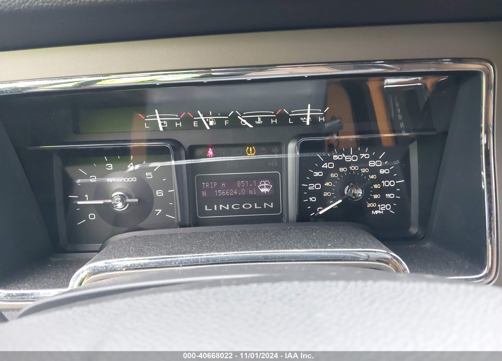2011 LINCOLN NAVIGATOR L VIN: 5LMJJ3J59BEJ09603