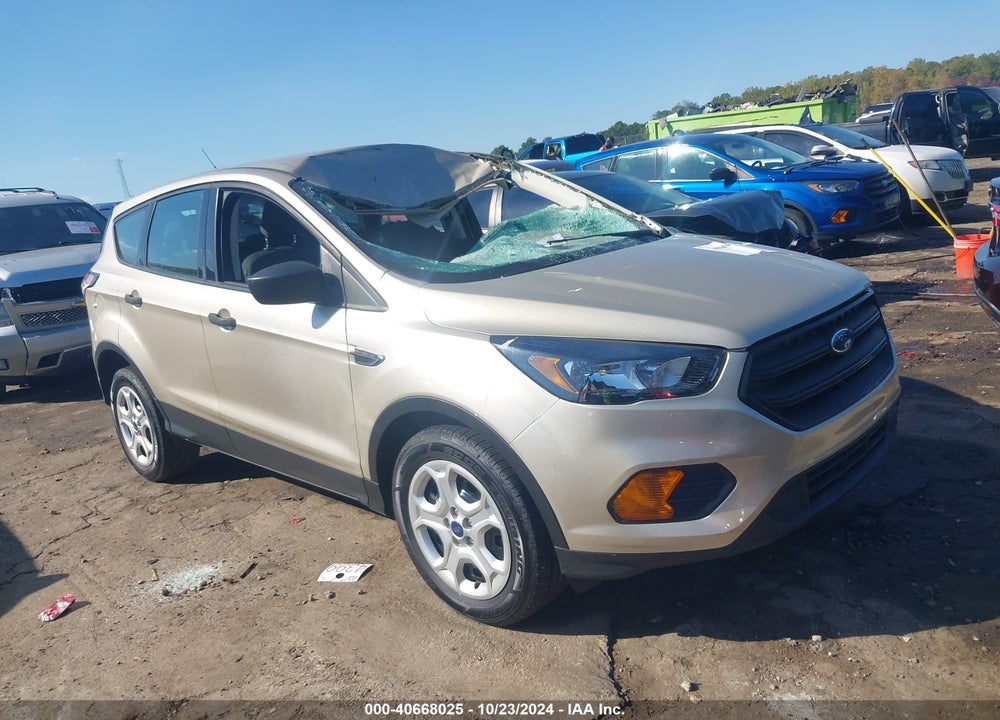 2018 FORD ESCAPE S VIN: 1FMCU0F70JUA16095