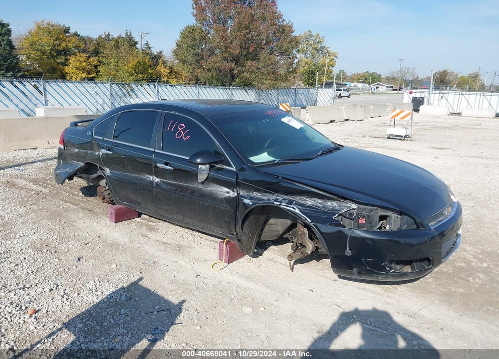 2007 CHEVROLET IMPALA LTZ VIN: 2G1WU58R079139455