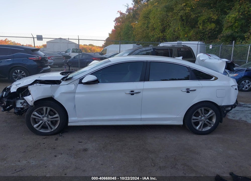 2018 HYUNDAI SONATA SEL VIN: 5NPE34AF8JH613902