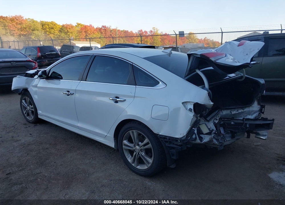 2018 HYUNDAI SONATA SEL VIN: 5NPE34AF8JH613902