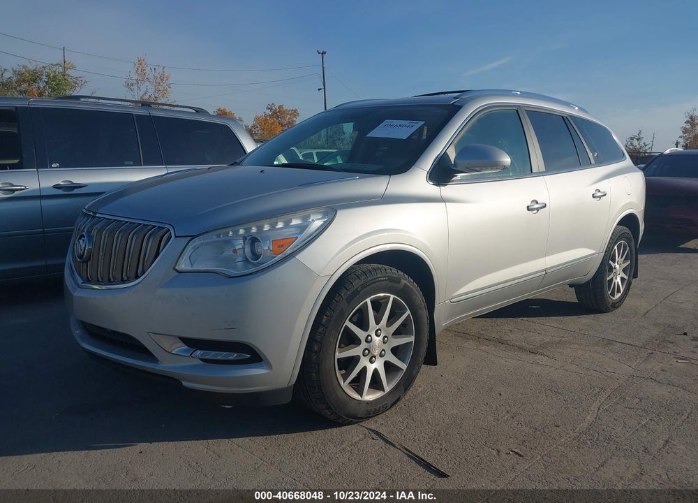 2015 BUICK ENCLAVE LEATHER VIN: 5GAKRBKD5FJ385280