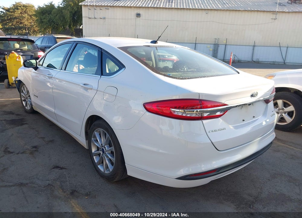 2017 FORD FUSION HYBRID SE VIN: 3FA6P0LU4HR356229