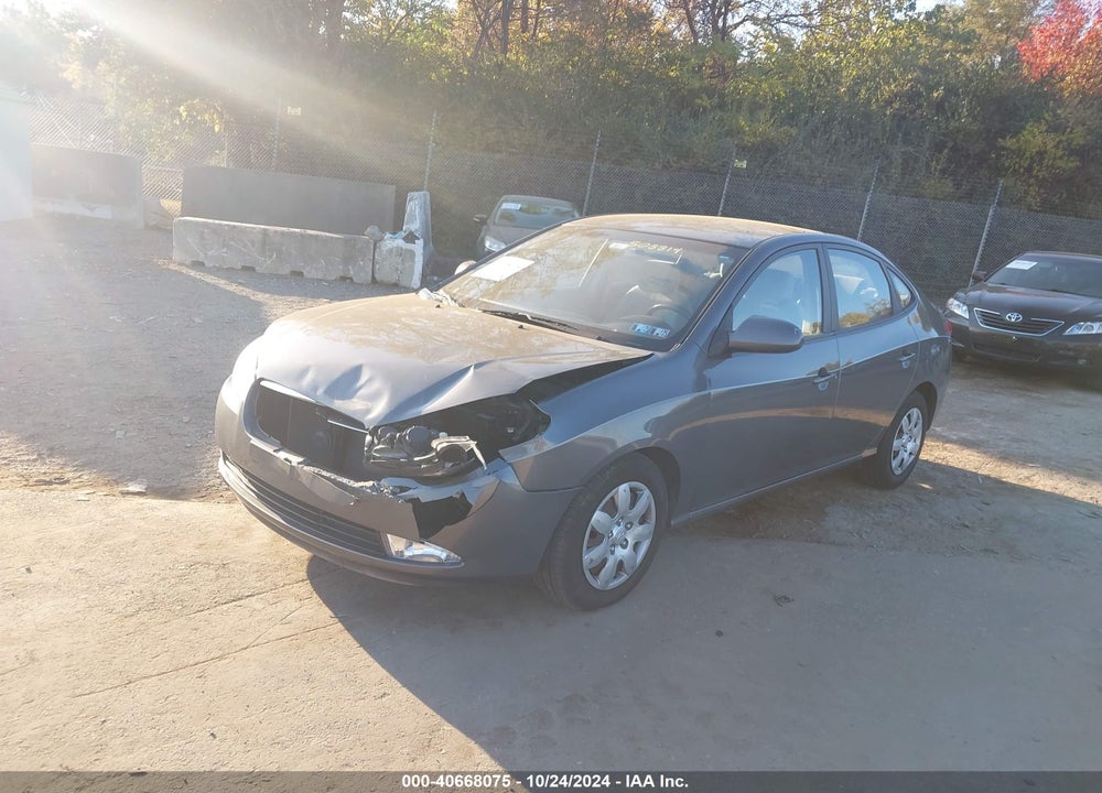 2008 HYUNDAI ELANTRA VIN: KMHDU46D68U503314