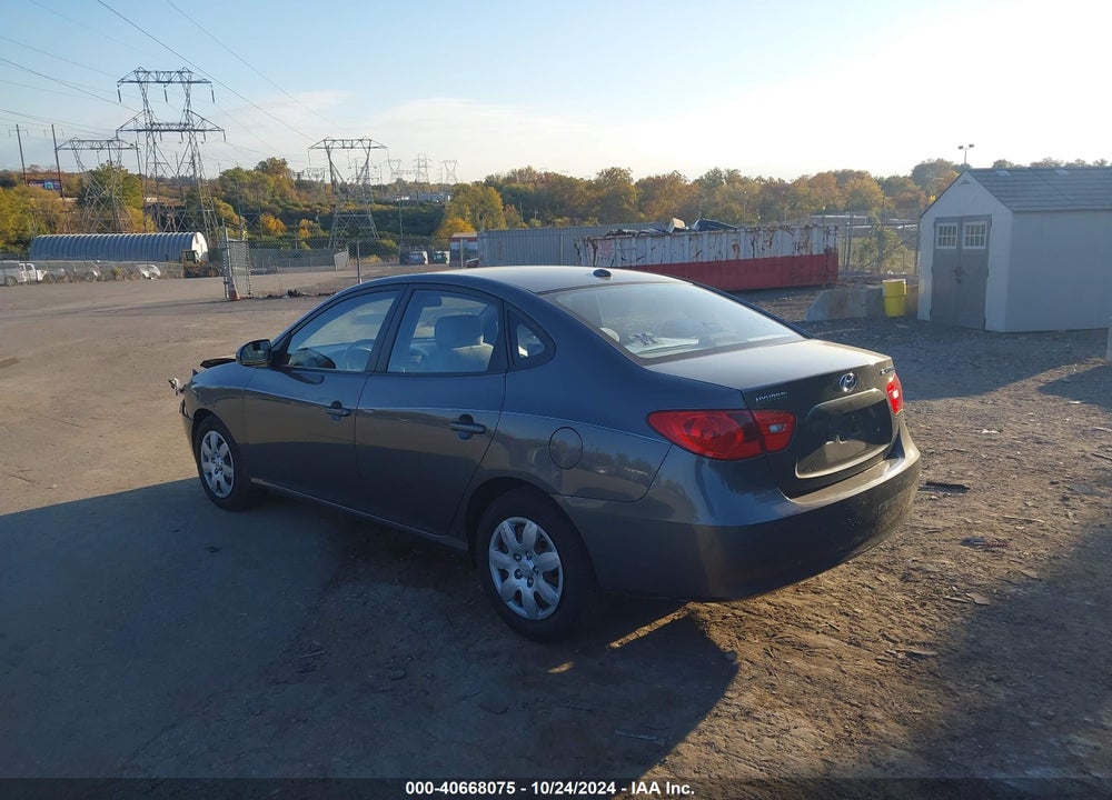 2008 HYUNDAI ELANTRA VIN: KMHDU46D68U503314