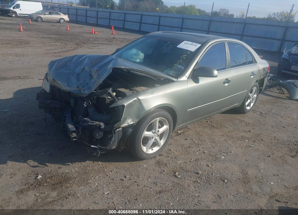 2007 HYUNDAI SONATA GLS VIN: 5NPET46C37H225080