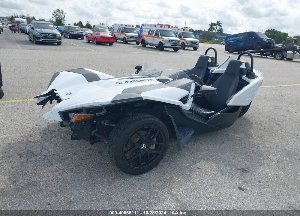 2021 POLARIS SLINGSHOT S WITH TECHNOLOGY PACKAGE VIN: 57XAATHD5M8141719