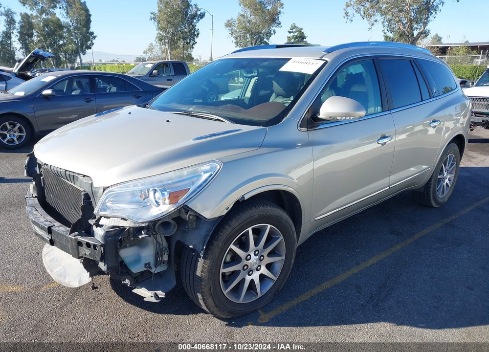 2013 BUICK ENCLAVE LEATHER VIN: 5GAKVCKD4DJ123197