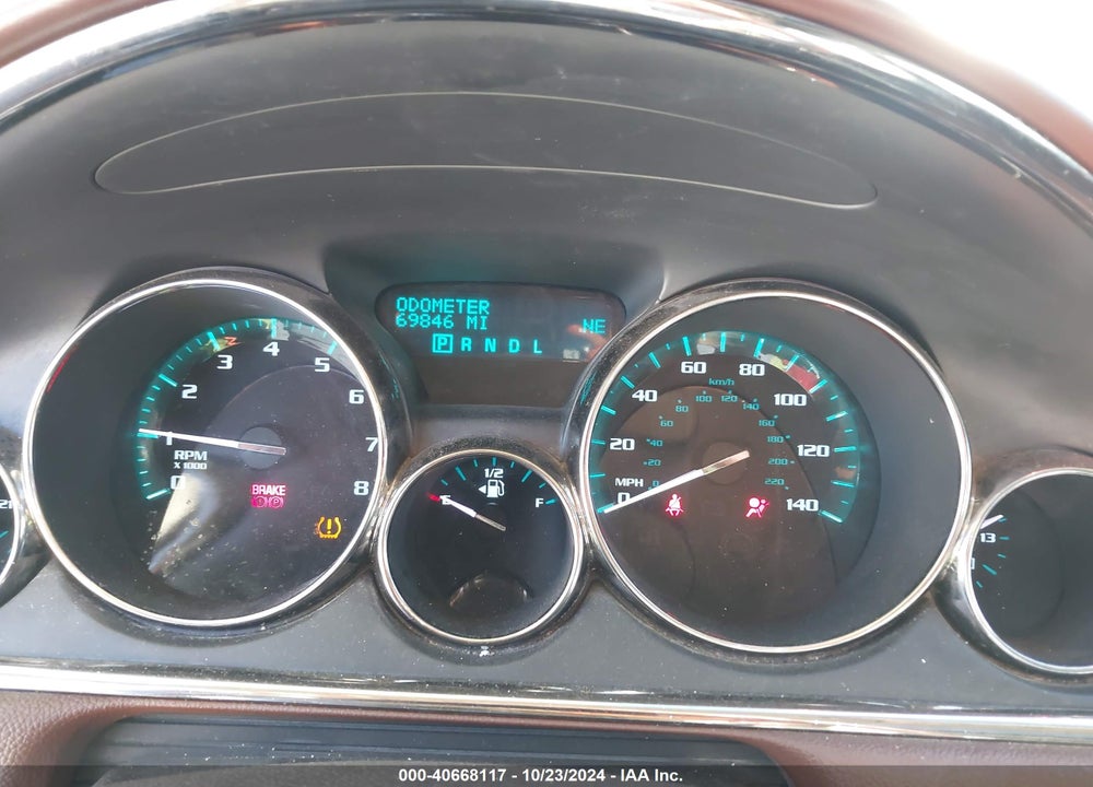 2013 BUICK ENCLAVE LEATHER VIN: 5GAKVCKD4DJ123197