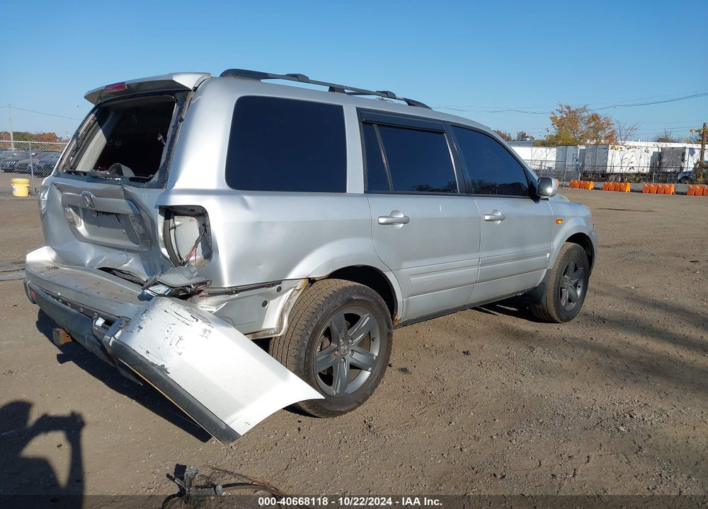 2006 HONDA PILOT EX VIN: 5FNYF28486B047565