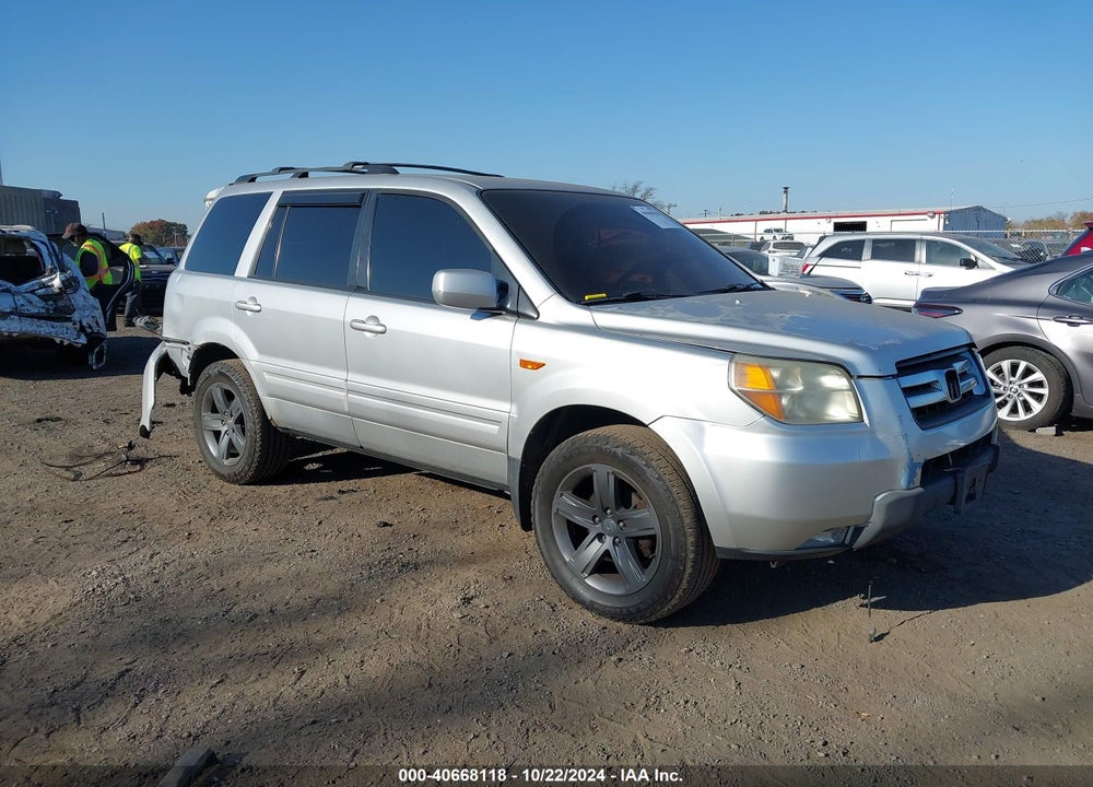 2006 HONDA PILOT EX VIN: 5FNYF28486B047565