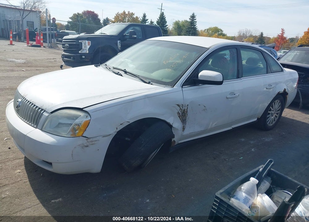 2006 MERCURY MONTEGO PREMIER VIN: 1MEHM42166G613730