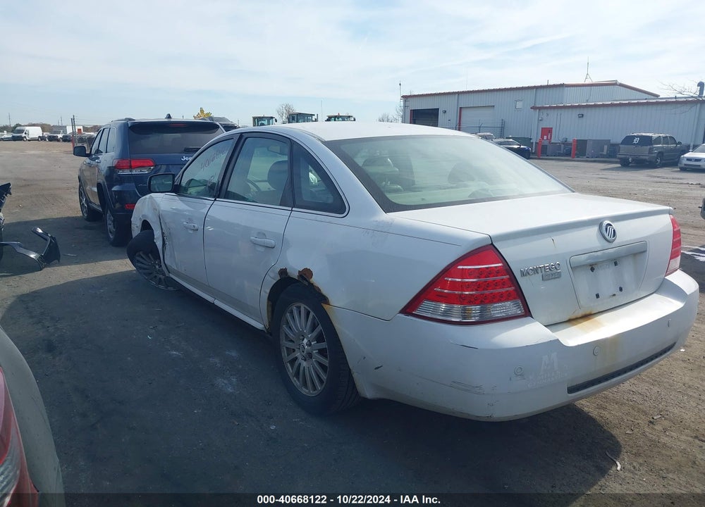 2006 MERCURY MONTEGO PREMIER VIN: 1MEHM42166G613730
