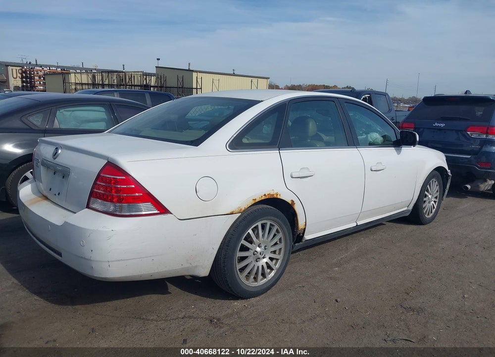 2006 MERCURY MONTEGO PREMIER VIN: 1MEHM42166G613730