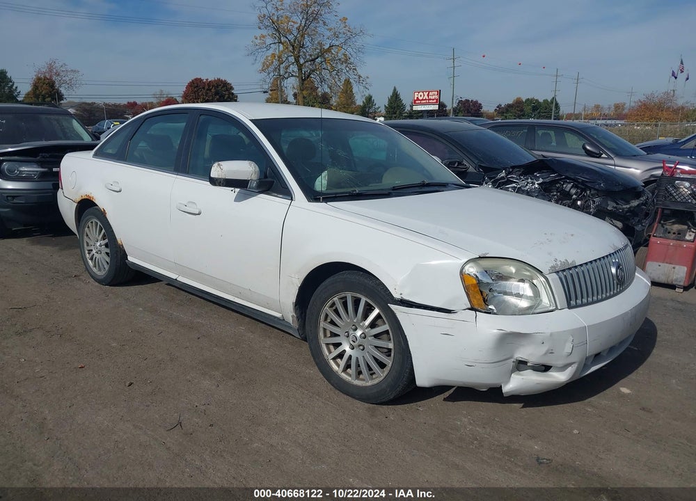 2006 MERCURY MONTEGO PREMIER VIN: 1MEHM42166G613730