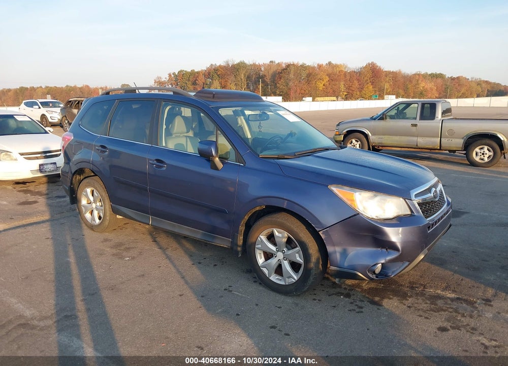 2014 SUBARU FORESTER 2.5I LIMITED VIN: JF2SJAHC9EH505345