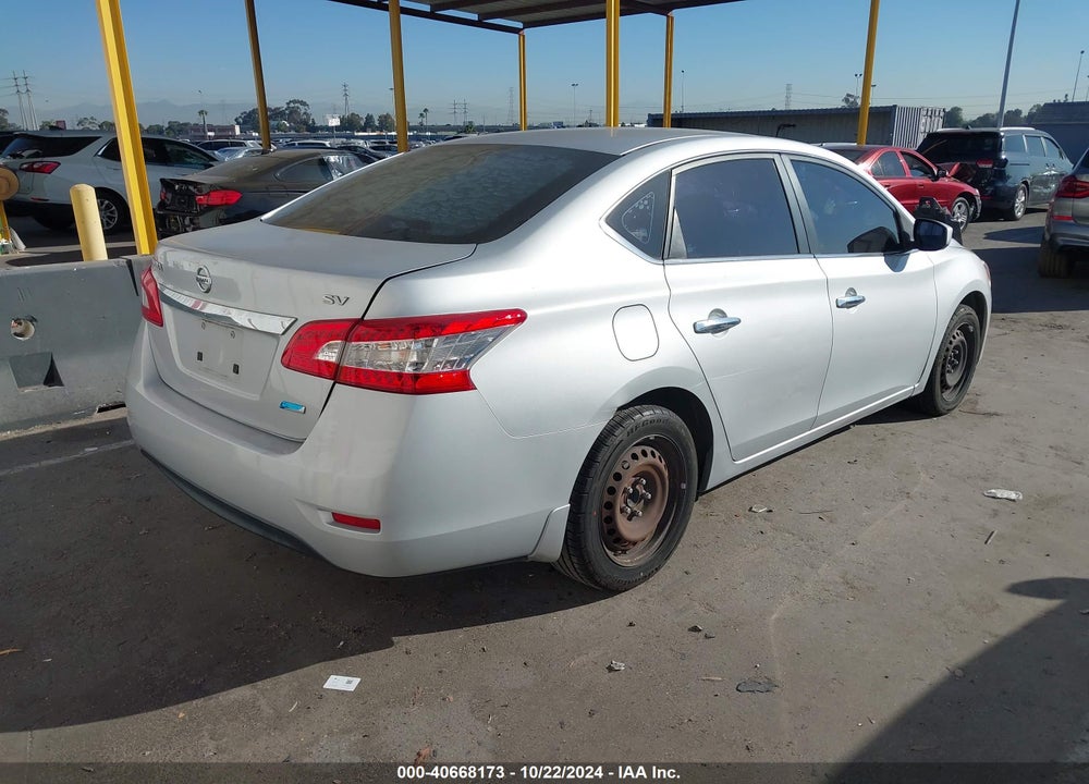 2013 NISSAN SENTRA SV VIN: 1N4AB7AP3DN901574