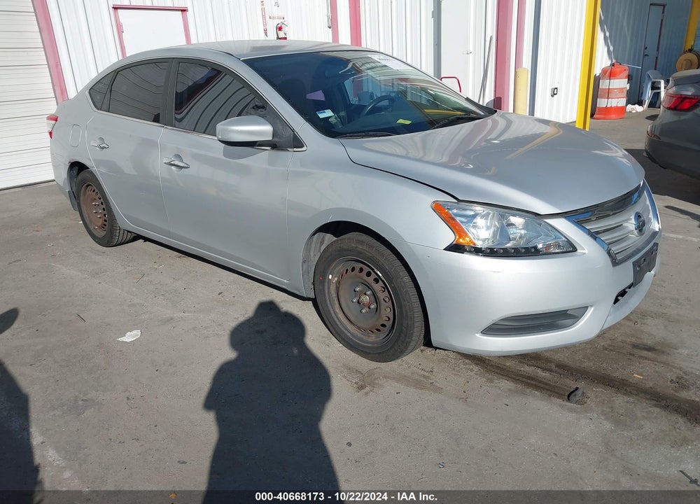 2013 NISSAN SENTRA SV VIN: 1N4AB7AP3DN901574