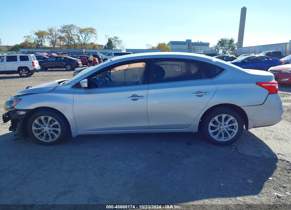 2018 NISSAN SENTRA SV VIN: 3N1AB7AP0JL636752
