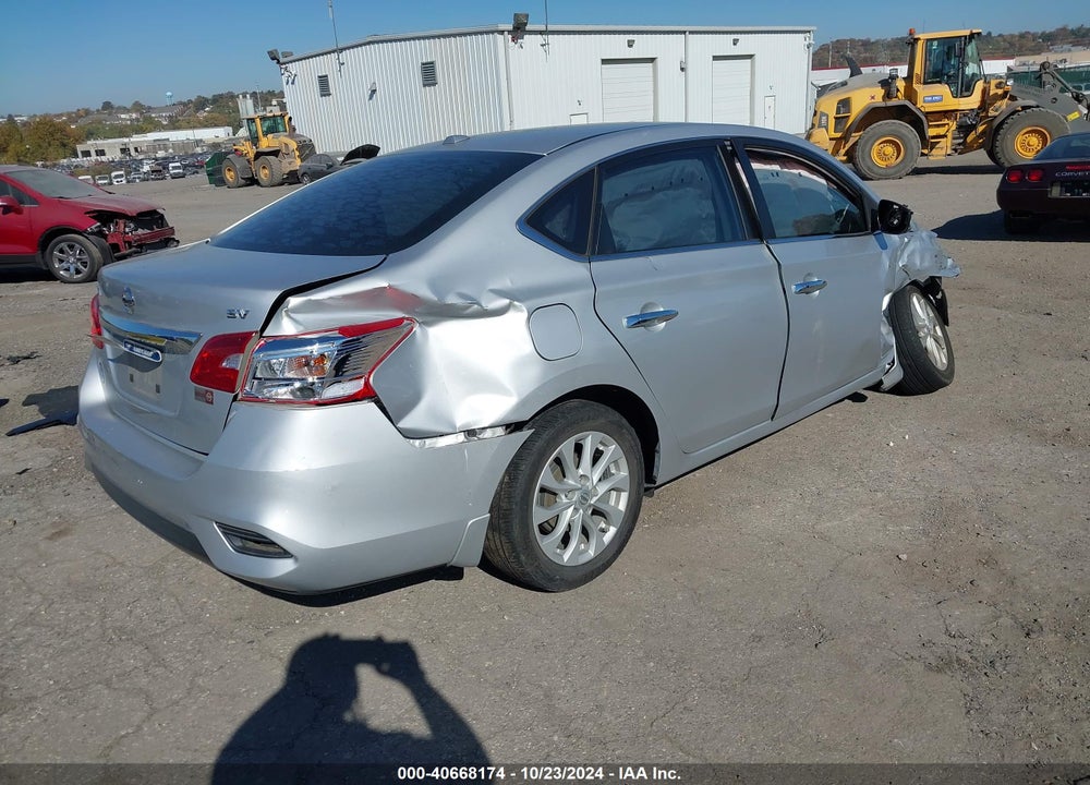 2018 NISSAN SENTRA SV VIN: 3N1AB7AP0JL636752