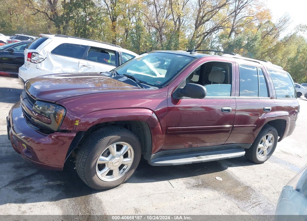 2006 CHEVROLET TRAILBLAZER LS VIN: 1GNDT13SX62128813