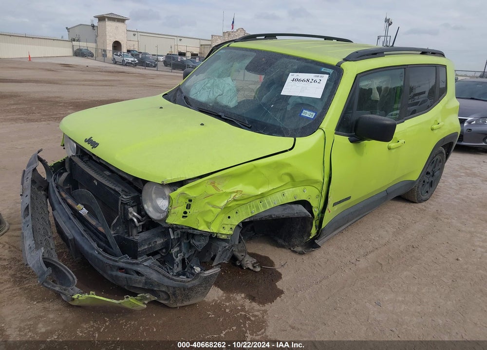 2018 JEEP RENEGADE UPLAND EDITION 4X4 VIN: ZACCJBAB4JPH35307