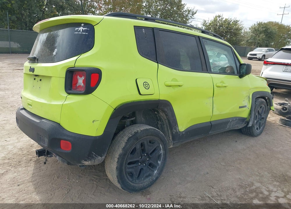 2018 JEEP RENEGADE UPLAND EDITION 4X4 VIN: ZACCJBAB4JPH35307
