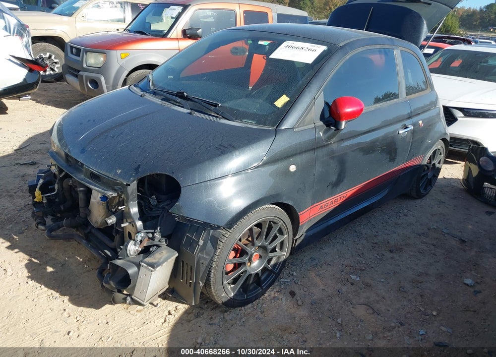 2012 FIAT 500 ABARTH VIN: 3C3CFFFH3CT359768