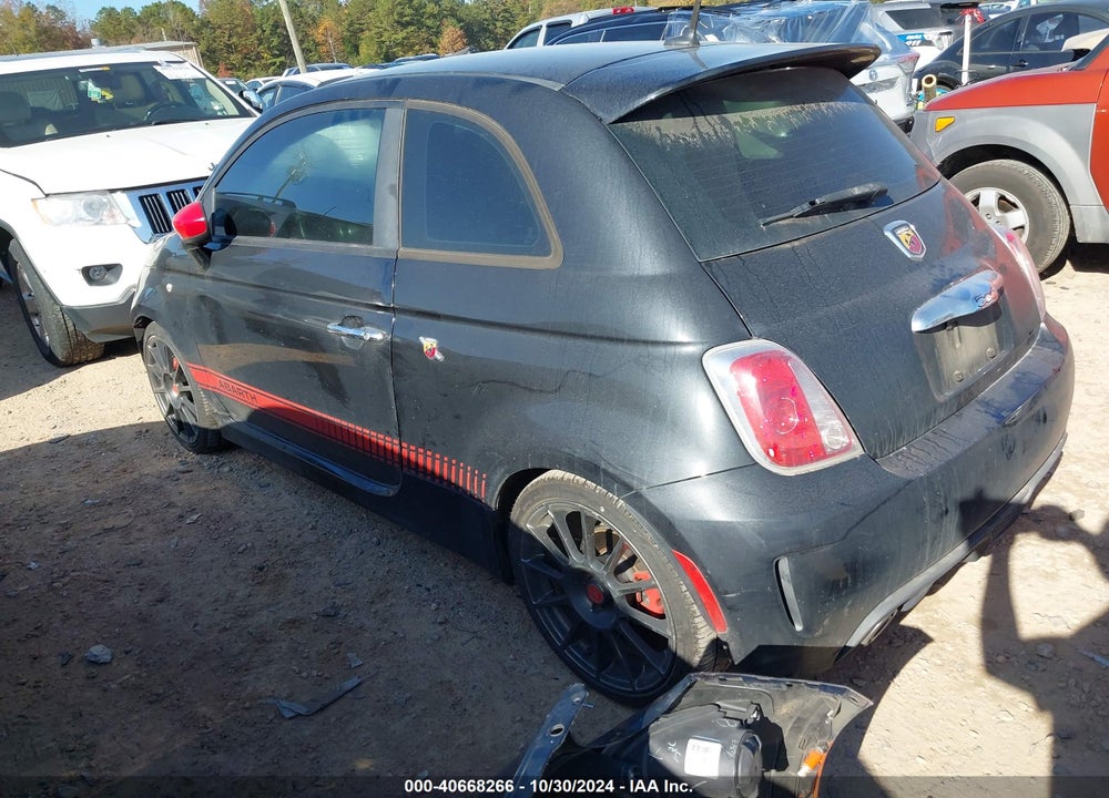 2012 FIAT 500 ABARTH VIN: 3C3CFFFH3CT359768