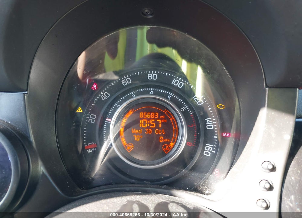 2012 FIAT 500 ABARTH VIN: 3C3CFFFH3CT359768