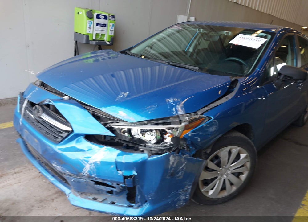 2021 SUBARU IMPREZA 5-DOOR VIN: 4S3GTAB6XM3700013