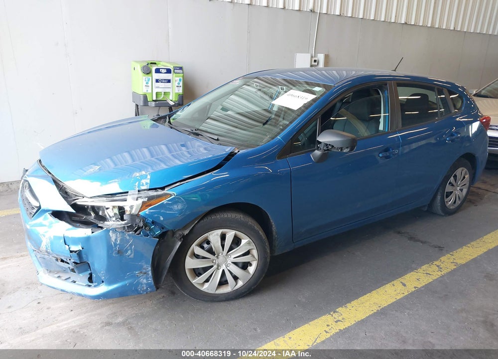 2021 SUBARU IMPREZA 5-DOOR VIN: 4S3GTAB6XM3700013