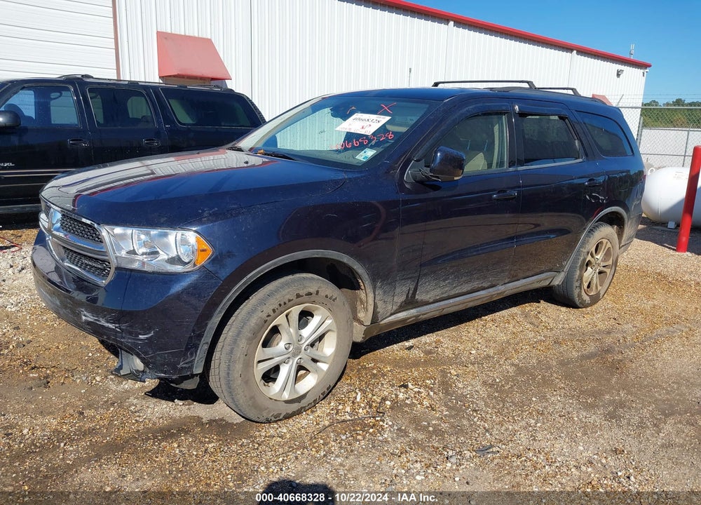 2011 DODGE DURANGO CREW VIN: 1D4RD4GGXBC623782