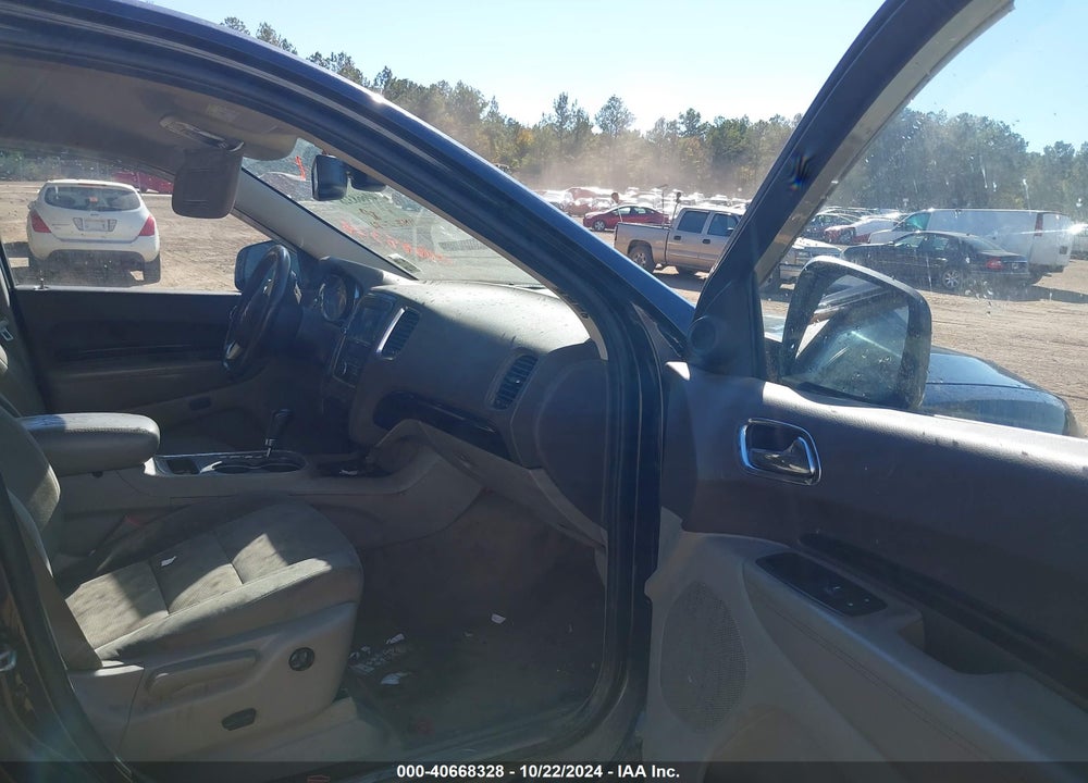 2011 DODGE DURANGO CREW VIN: 1D4RD4GGXBC623782