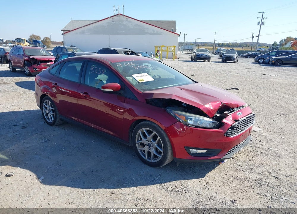 2015 FORD FOCUS SE VIN: 1FADP3F27FL267947