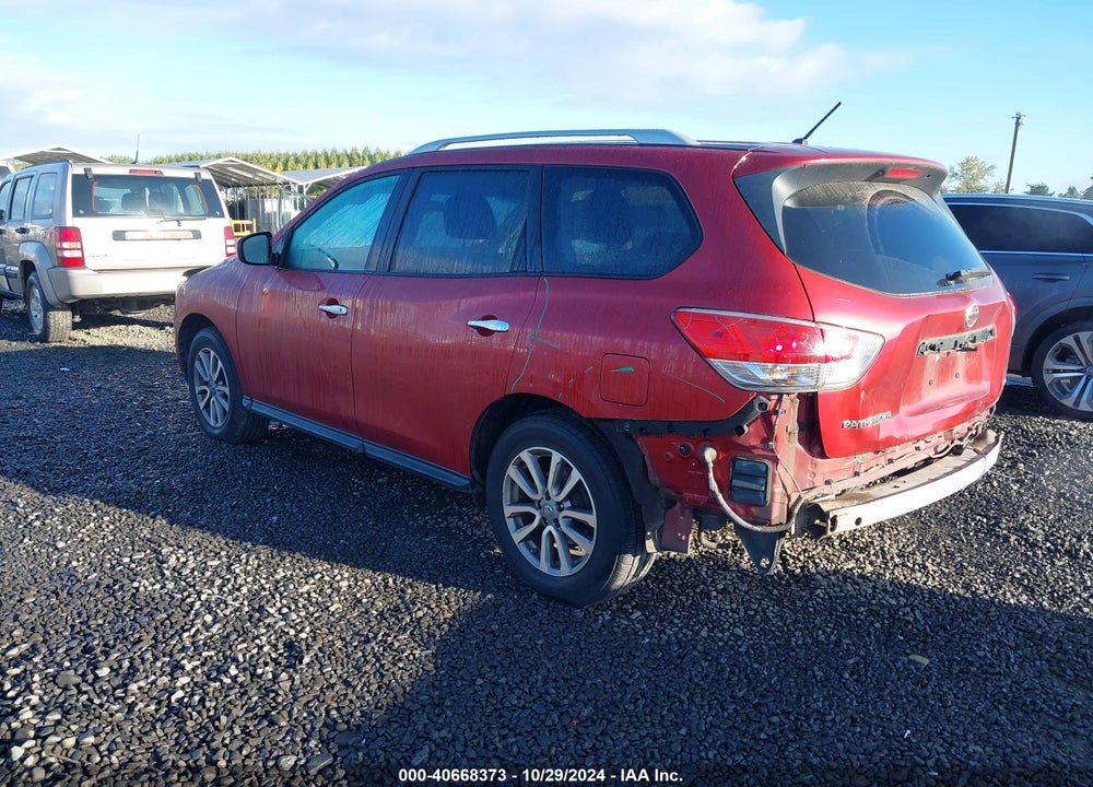 2016 NISSAN PATHFINDER PLATINUM/S/SL/SV VIN: 5N1AR2MM3GC601328