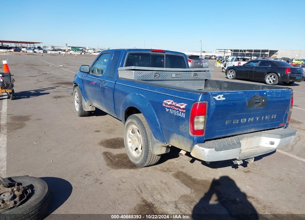 2001 NISSAN FRONTIER SC-V6 VIN: 1N6MD26Y11C368926