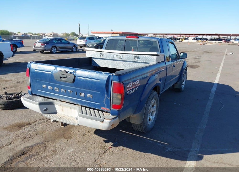 2001 NISSAN FRONTIER SC-V6 VIN: 1N6MD26Y11C368926