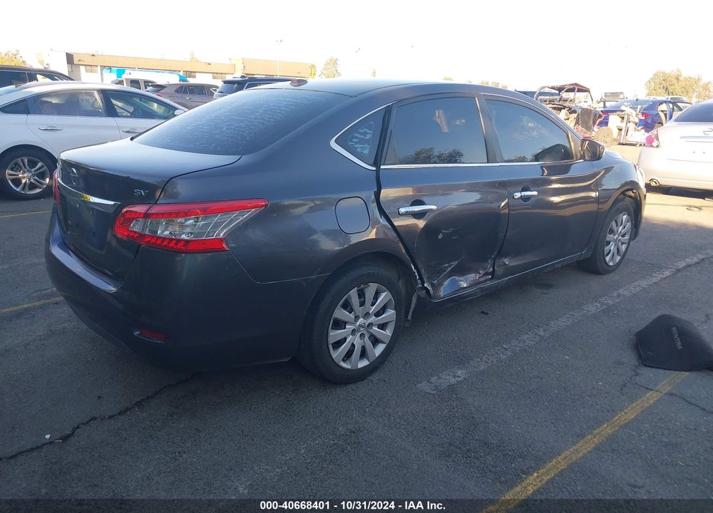 2015 NISSAN SENTRA SV VIN: 3N1AB7AP8FY320297
